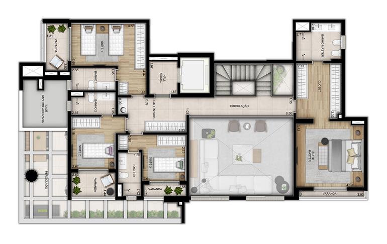 Projeto Duplex 325m2